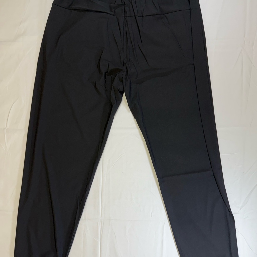 Men's Dri-Fit Jogger Black Pants - Size L Elastic Waist - Picture 5 of 8